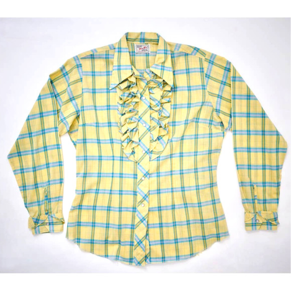 Vintage Tem-Tex Cowboy Western Wear Shirt - Picture 1 of 6